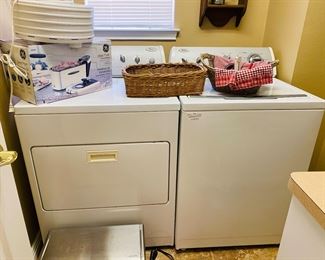 whirlpool washer and electric dryer