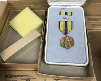Lot of 21 US Air Force Commendation Medals