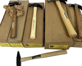 25 US Surplus Stanley Plumb Henry Cheney Hammer Lot
