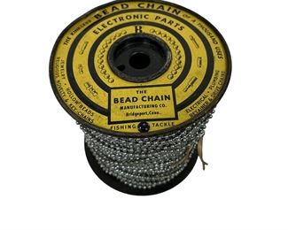 Vintage Metal Bead Chain Roll