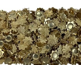 ~340 Vintage N.S. Meyer Gold Plated Major Oak Leaf US Rank Insignia Lot