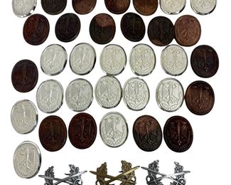 Vintage East German Marksmanship Badge Lot