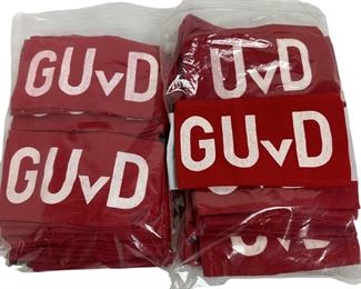 ~60 Vintage East German Red Armband Lot