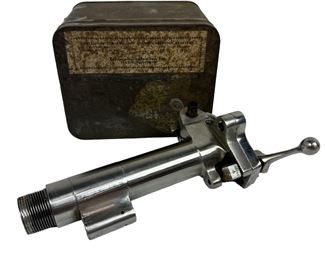 Kaufman Starter Breech for Aircraft Engines w/ Triumph Cartridge Tin