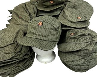 ~129 Surplus East German Baseball Cap Type Field Hat Lot