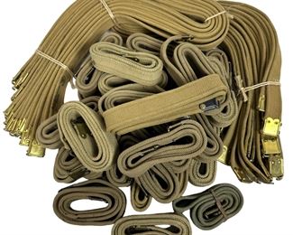 ~49 Vintage 1940's to 1960's British Surplus Belts