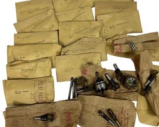 Vintage Pilot Counterbore Pilot Hole Drill Bit Lot