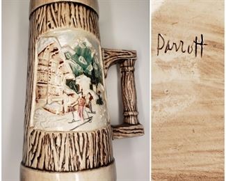 The Mountain Scene- Beer Stein, by Parrott.