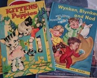 Vintage Children's Books. 