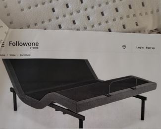 We Also Have a Very Nice, Queen Size Adjustable Platform Base, and a 14" right thick Pressure relief Beauty Rest Mattress. Priced Right! Come check it out. 