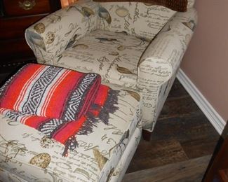Chair & Ottoman