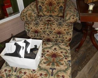 Chair & Ottoman