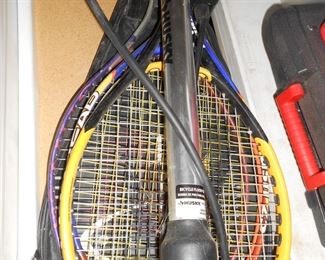 Tennis Rackets     Bicycle Pump