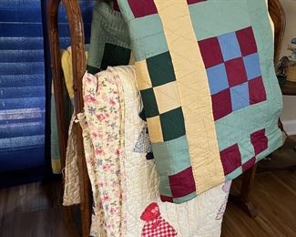 Hand stitched quilts