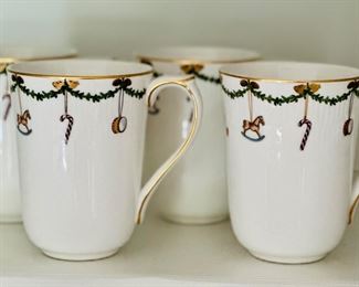 Royal Copenhagen Christmas mugs