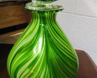 Blown Glass Jar