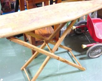 Wooden Child Sized Ironing Board