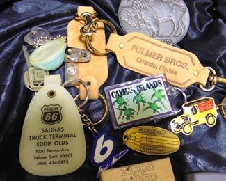 Large Key Chain Collection - some local, some vintage