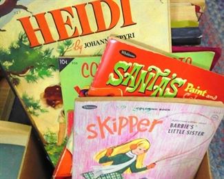 Lots of Vintage Coloring Books