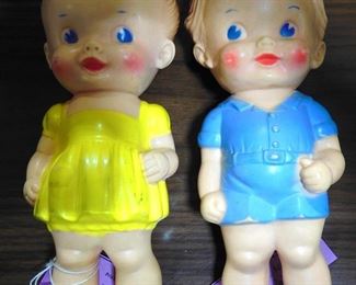 Ruth E Newton 1950s Squeaky Dolls
