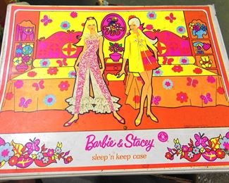 Barbie and Stacey Vintage Travel Case
