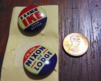 Nixon Political Buttons