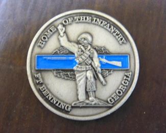 Fort Benning GA Medallion