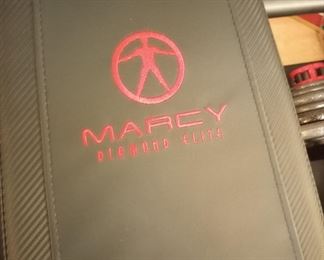 Marcy weight bench with weights