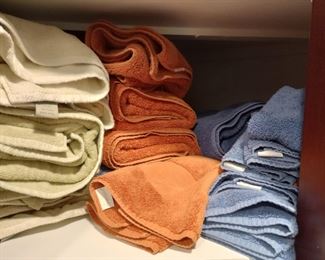 Bath towels and linens