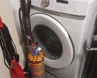 Samsung washer and dryer. Dyson vacuum cleaner