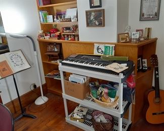 Casio ToneBank CT636, music decor