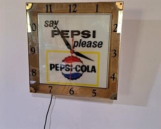 PEPSI CLOCK