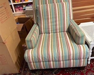 Upholstered chair from the Nest.