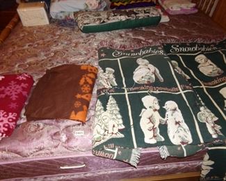 Snowbunnies lap blankets