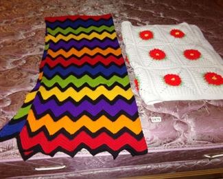 retro crochet afghans