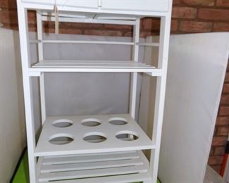 tile top kitchen utility cart