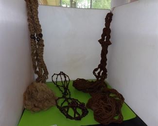 macrame plant hangers