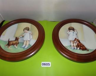 Bessie Pease Gutman Hamilton Collection plates