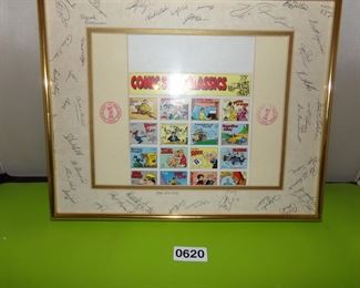 uncancelled classic comic strip stamps