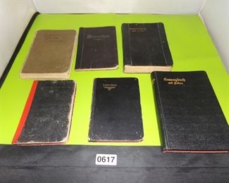 Methodist bibles and hymnals in German