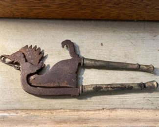 Indonesian betel nut cutter