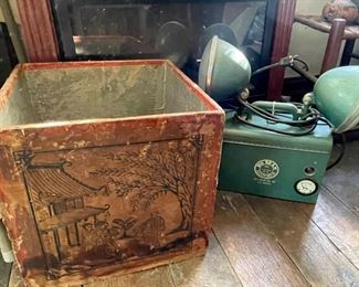 Antique tea box
