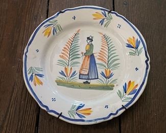 Quimper  plate