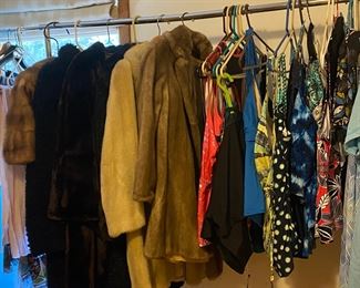 Fur coats and bathing suits looking for a good time