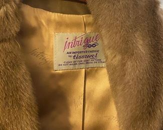 Tissavel fur coat