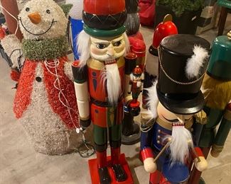 42 inch tall wood nutcracker