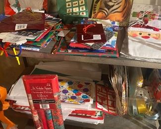 Tons of Christmas thanksgiving 4th of July Halloween Easter if it’s a holiday, it’s here decoration