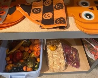 Pumpkin placemats