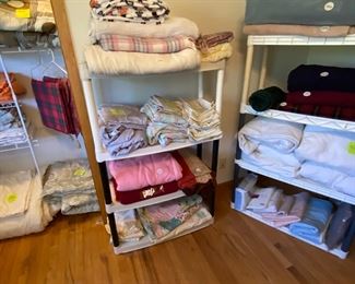 Queen king sheets pillow cases comforters, towels 