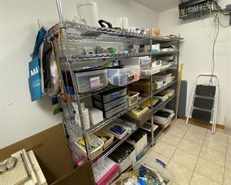 Chrome wire, rolling racks